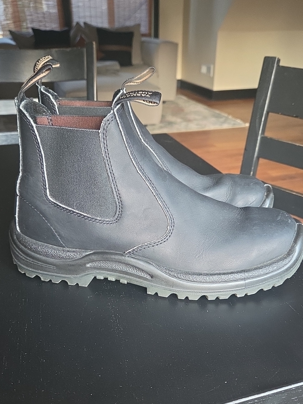 Blundstone Black Men's Chukka Work Boots